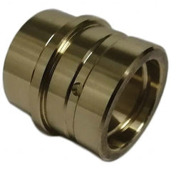 Gibraltar - Die & Mold Straight Bushings; Material: Solid Bronze ; Overall Length (Inch): 1-1/2 ; Overall Length (Decimal Inch): 1-1/2 ; Inside Diameter (Inch): 0.7510 ; Body Diameter (Decimal Inch): 1.1255 ; Attachment Method: Press-Fit - Exact Industrial Supply