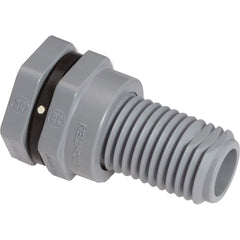 Hayward - Plastic Pipe Fittings; Type: Bulkhead Fitting ; Fitting Size: 6 (Inch); End Connections: FNPT x FNPT ; Material: CPVC ; Schedule: 80 ; Maximum Pressure (psi): 150.00 - Exact Industrial Supply