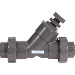 Hayward - Check Valves; Design: In-line; True Union Ball Check; Spring Check ; Tube Outside Diameter (mm): 76.200 ; Pipe Size (Inch): 3 ; Tube Outside Diameter (Inch): 3 ; End Connections: Threaded ; Material: PVC - Exact Industrial Supply