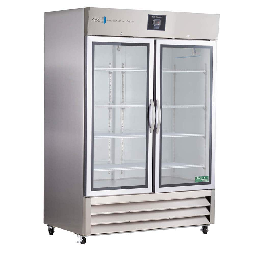 American BioTech Supply - Laboratory Refrigerators and Freezers; Type: Laboratory Refrigerator ; Volume Capacity: 49 Cu. Ft. ; Minimum Temperature (C): 1.00 ; Maximum Temperature (C): 10.00 ; Width (Inch): 54 ; Depth (Inch): 35-3/4 - Exact Industrial Supply