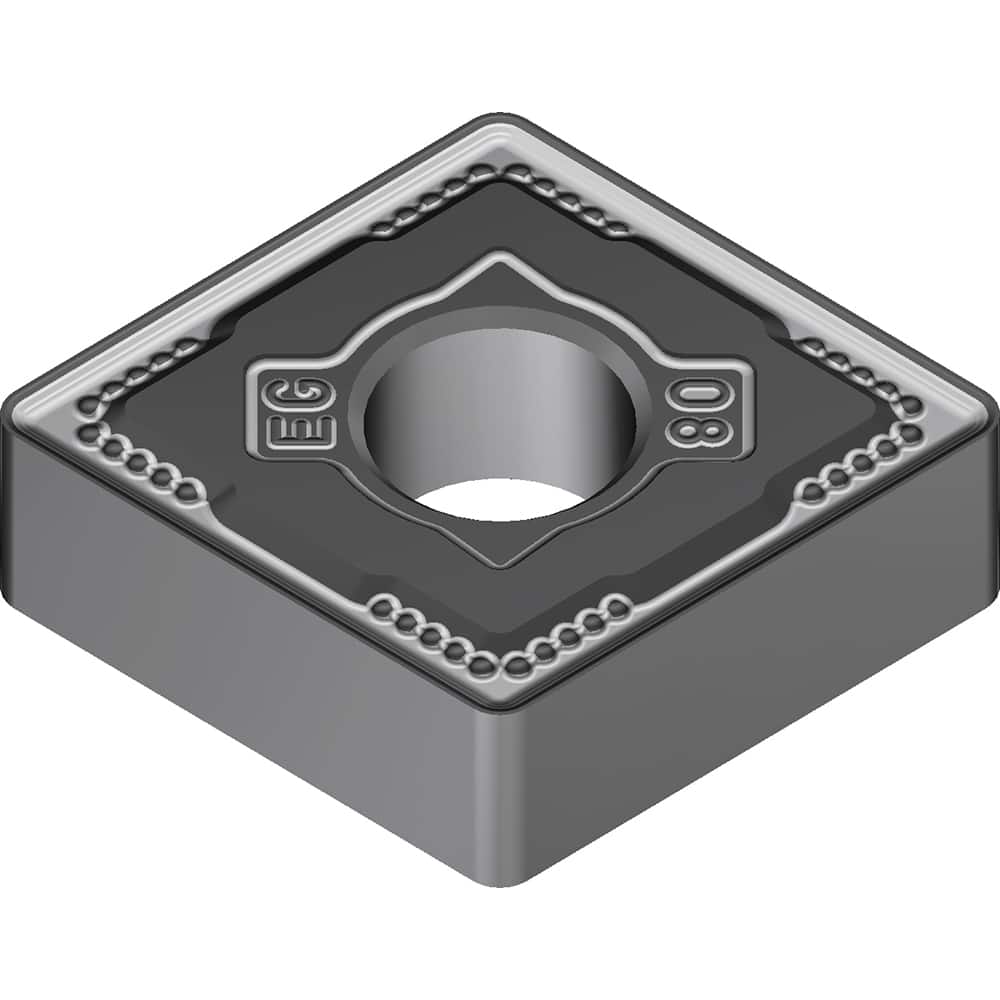 CNMG332EEG AC6020M Carbide Turning Insert Absotech Finish, 0.3819″ Long, 3/8″ Inscribed Circle, 0.0315″ Corner Radius, 0.1874″ Thick, Series AC6000M