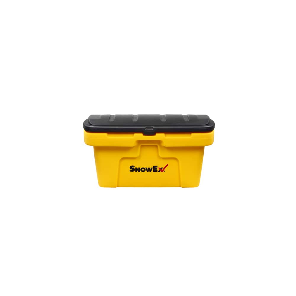 Trynex - Bulk Storage Containers; Container Type: Salt Storage Box ; Height (Inch): 50.5 ; Width (Inch): 33.25 ; Length (Inch): 48 ; Load Capacity (Lb.): 960.000 ; Material Family: Plastic - Exact Industrial Supply