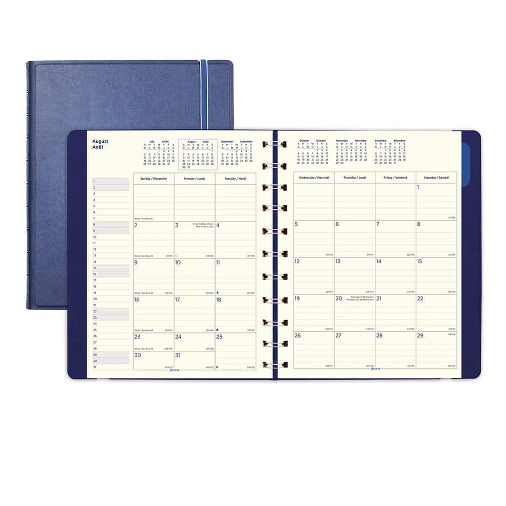 FiloFax - Note Pads, Writing Pads & Notebooks Writing Pads & Notebook Type: Appointment Book Size: 8-1/2 x 10-7/8 - Eagle Tool & Supply