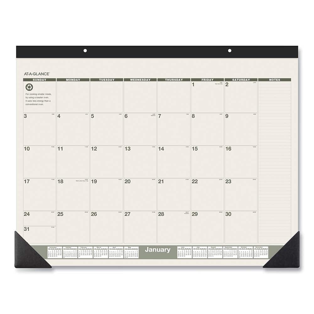 AT-A-GLANCE - Note Pads, Writing Pads & Notebooks Writing Pads & Notebook Type: Desk Pad Size: 22 x 17 - Eagle Tool & Supply