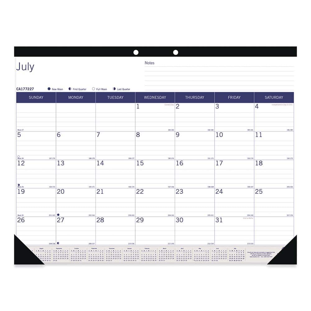 Blueline - Note Pads, Writing Pads & Notebooks Writing Pads & Notebook Type: Desk Pad Size: 22 x 17 - Eagle Tool & Supply