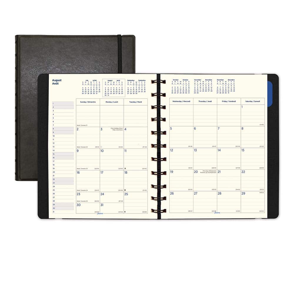 FiloFax - Note Pads, Writing Pads & Notebooks Writing Pads & Notebook Type: Appointment Book Size: 10-7/8 x 8-1/2 - Eagle Tool & Supply