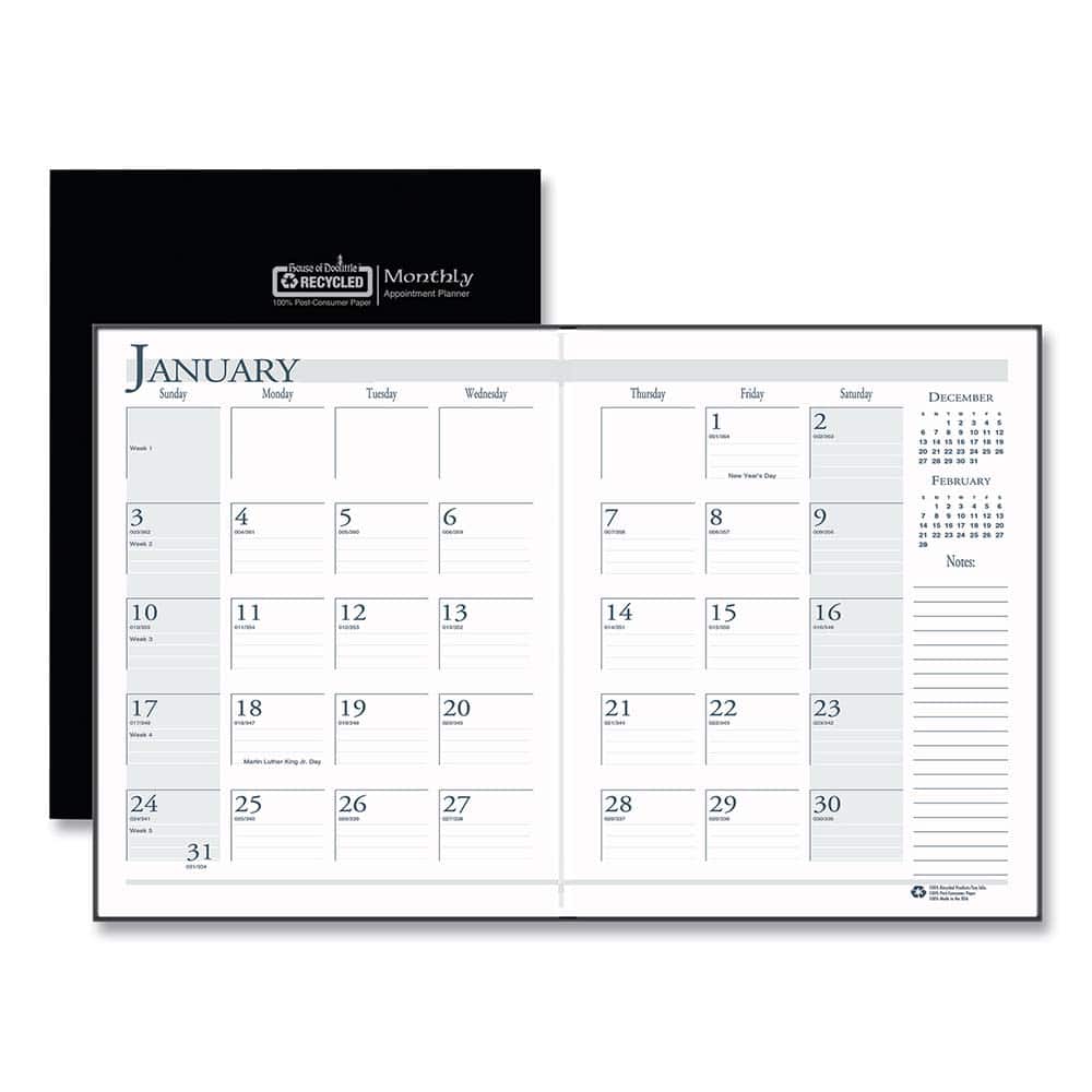 House of Doolittle - Note Pads, Writing Pads & Notebooks Writing Pads & Notebook Type: Appointment Book Size: 7 x 10 - Eagle Tool & Supply