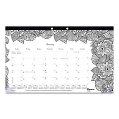 Blueline - Note Pads, Writing Pads & Notebooks Writing Pads & Notebook Type: Desk Pad Size: 17-3/4 x 10-7/8 - Eagle Tool & Supply