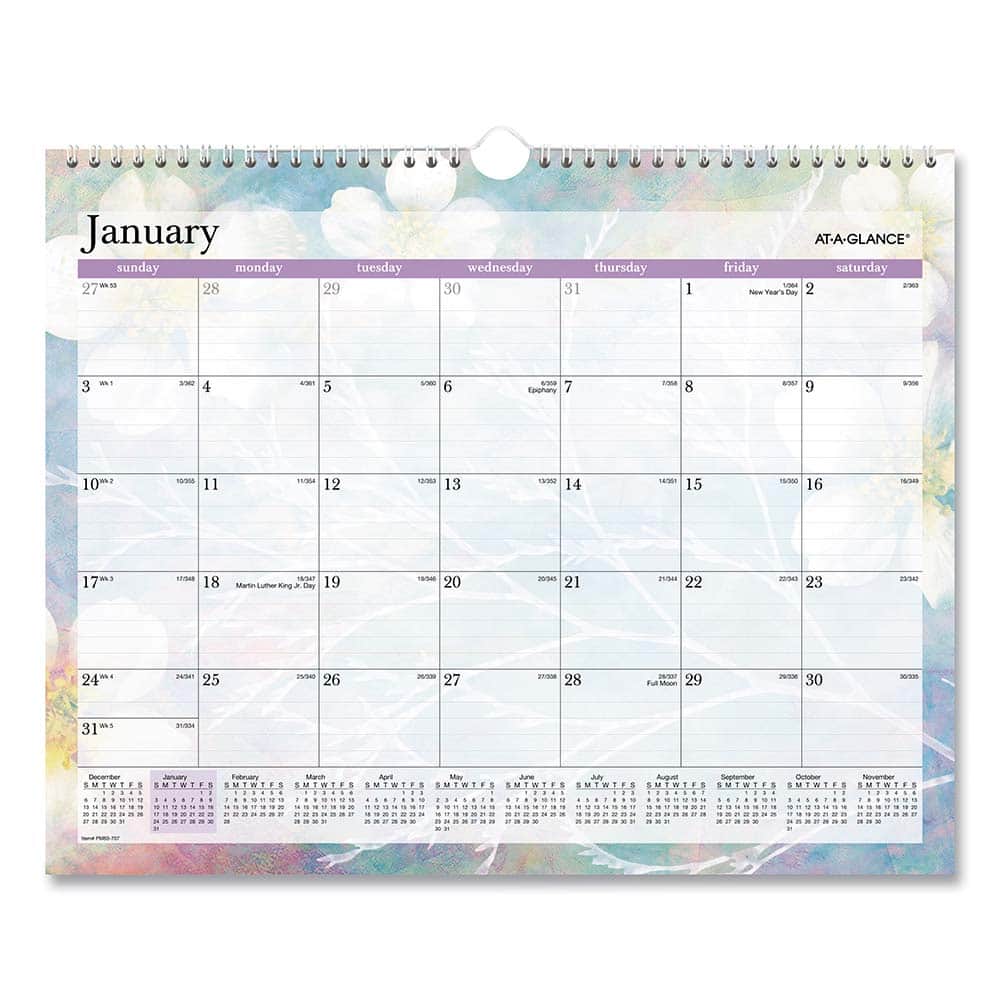 AT-A-GLANCE - Note Pads, Writing Pads & Notebooks Writing Pads & Notebook Type: Wall Calendar Size: 15 x 12 - Eagle Tool & Supply