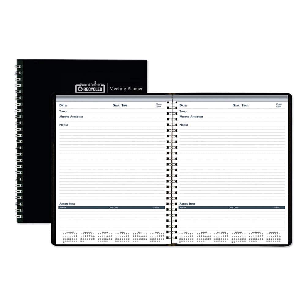 House of Doolittle - Note Pads, Writing Pads & Notebooks Writing Pads & Notebook Type: Appointment Book Size: 8-1/2 X 11 - Eagle Tool & Supply