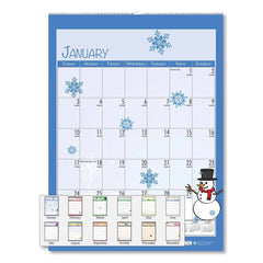 House of Doolittle - Note Pads, Writing Pads & Notebooks Writing Pads & Notebook Type: Wall Calendar Size: 12 x 16-1/2 - Eagle Tool & Supply