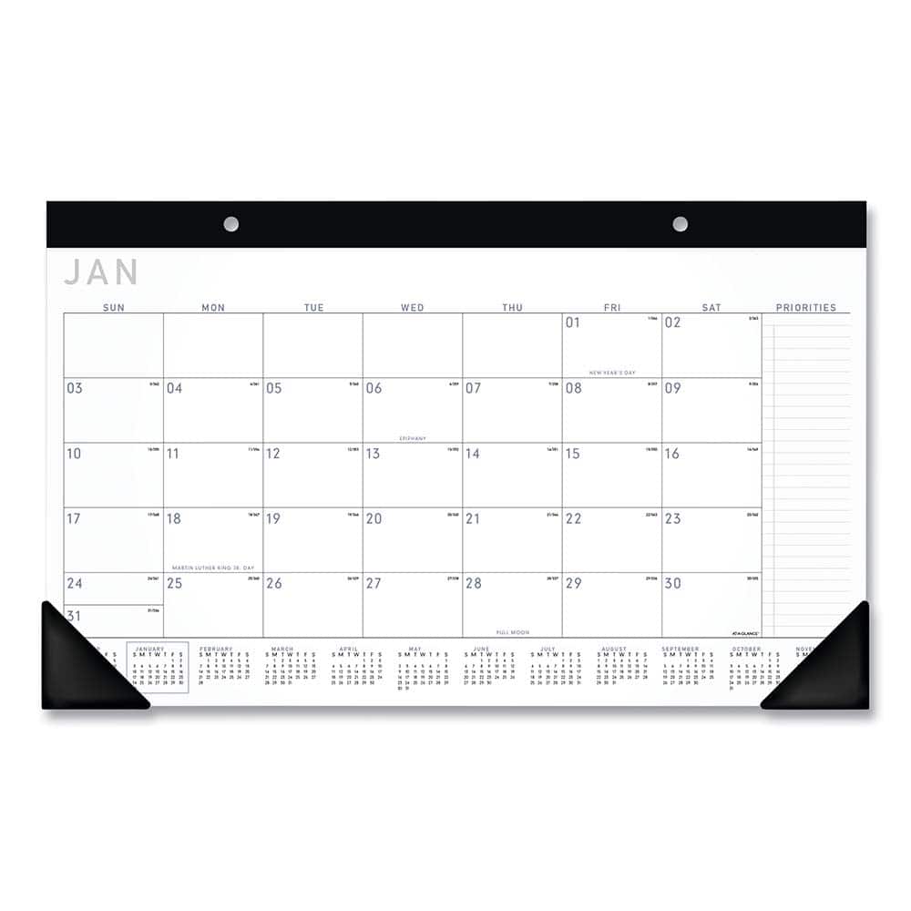 AT-A-GLANCE - Note Pads, Writing Pads & Notebooks Writing Pads & Notebook Type: Desk Pad Size: 18 x 11 - Eagle Tool & Supply