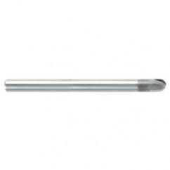 4mm TuffCut DM 2 Fl Ball Nose ALtima 52 Coated Center Cutting End Mill - Eagle Tool & Supply