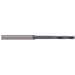 Chucking Reamer: 0.035″ Dia, 2″ OAL, 1/4″ Flute Length, Straight Shank, Solid Carbide 4 Flute