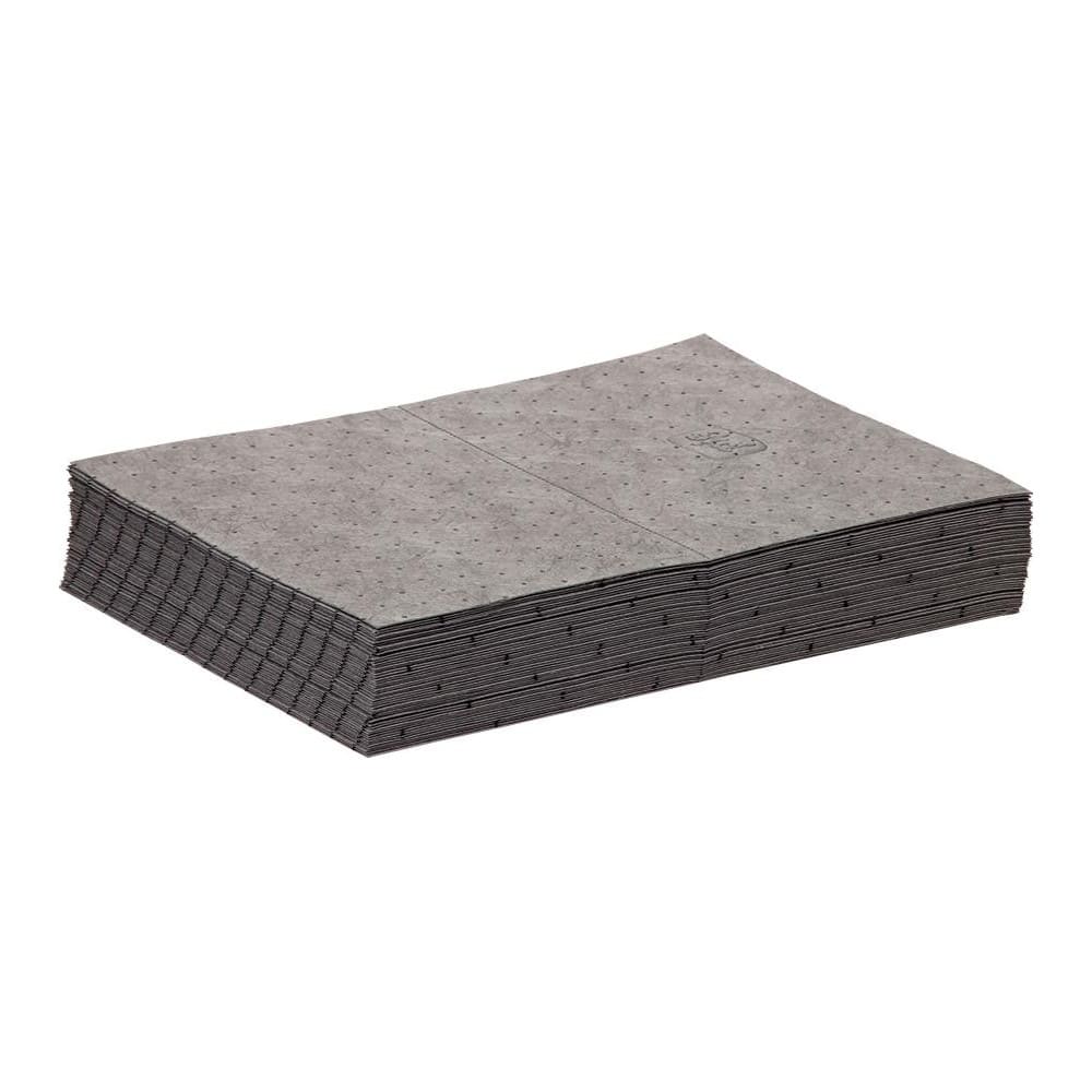 Pads, Rolls & Mats; Product Type: Pad; Application: Universal; Overall Length (Inch): 20 in; Total Package Absorption Capacity: 5.5 gal; Material: Polypropylene; Fluids Absorbed: Water; Solvents; Universal; Oil; Coolants; Absorbency Weight: Light; Width (