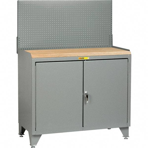 Little Giant - Stationary Workstations Type: Security Workstation Width (Inch): 48 - Eagle Tool & Supply