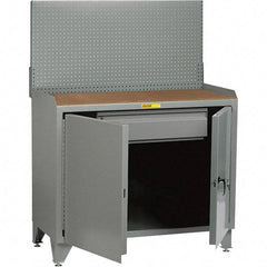 Little Giant - Stationary Workstations Type: Security Workstation Width (Inch): 48 - Eagle Tool & Supply