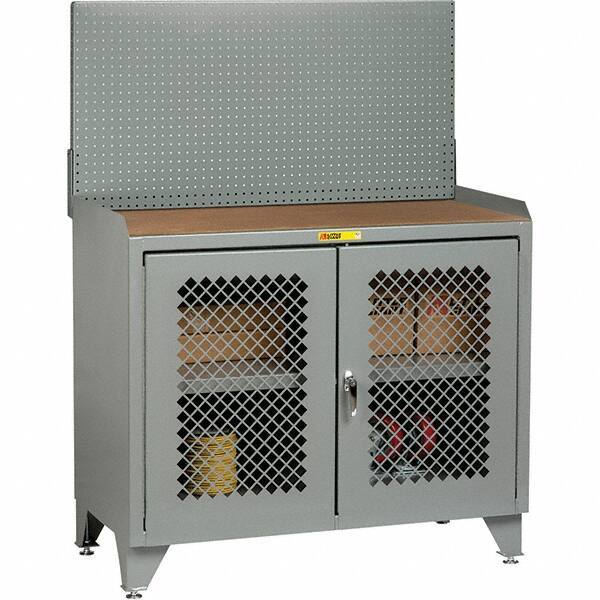 Little Giant - Stationary Workstations Type: Security Workstation Width (Inch): 36 - Eagle Tool & Supply