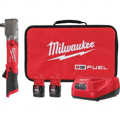 Milwaukee Tool - Cordless Impact Wrenches & Ratchets Voltage: 12.0 Drive Size (Inch): 1/2 - Eagle Tool & Supply