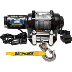 Superwinch - Automotive Winches Type: DC Electric Winch Pull Capacity (Lb.): 3,000 (Pounds) - Eagle Tool & Supply