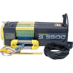 Superwinch - Automotive Winches Type: DC Electric Winch Pull Capacity (Lb.): 5,500 (Pounds) - Eagle Tool & Supply