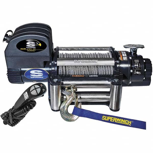 Superwinch - Automotive Winches Type: Heavy-Duty Recovery Winch Pull Capacity (Lb.): 12,500 (Pounds) - Eagle Tool & Supply