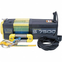 Superwinch - Automotive Winches Type: DC Electric Winch Pull Capacity (Lb.): 7,500 (Pounds) - Eagle Tool & Supply