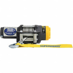 Superwinch - Automotive Winches Type: DC Electric Winch Pull Capacity (Lb.): 3,500 (Pounds) - Eagle Tool & Supply