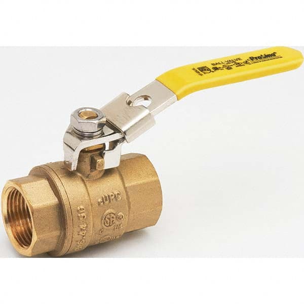 B&K Mueller - Gas Ball Valves Style: Straight w/Side Tap Pipe Size: 3/4 - Eagle Tool & Supply