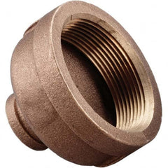 Merit Brass - Brass & Chrome Pipe Fittings Type: Reducing Coupling Fitting Size: 3 x 1-1/2 - Eagle Tool & Supply