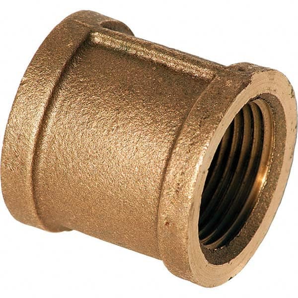 Merit Brass - Brass & Chrome Pipe Fittings Type: Coupling Fitting Size: 4 - Eagle Tool & Supply