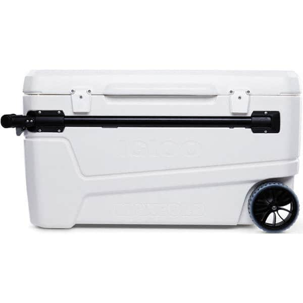 Igloo - Portable Coolers Type: Ice Chest w/Wheels Volume Capacity: 110 Qt - Eagle Tool & Supply