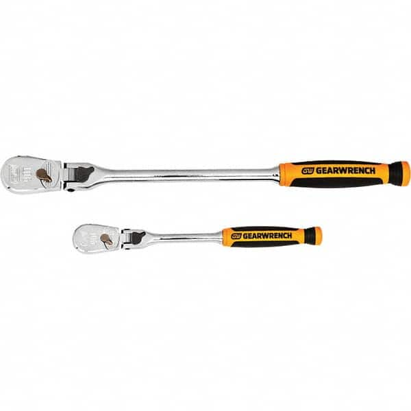 GearWrench - Ratchets Tool Type: Ratchet Set Drive Size (Inch): 1/4; 3/8 - Eagle Tool & Supply