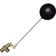 Control Devices - Float Valves Type: Mechanical Style: Angle Pattern-Single Seat - Eagle Tool & Supply