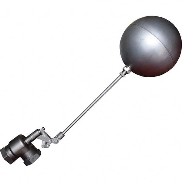 Control Devices - Float Valves Type: Mechanical Style: Angle Pattern-Single Seat - Eagle Tool & Supply