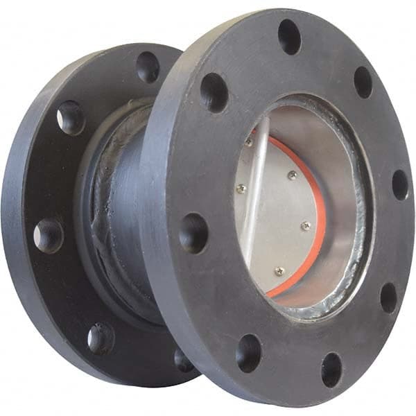 Control Devices - Check Valves; Design: Check Valve ; Pipe Size (Inch): 2-1/2 ; End Connections: 150# Flange ; Material: Carbon Steel ; Material: Carbon Steel ; Seal Material: Silicone - Exact Industrial Supply