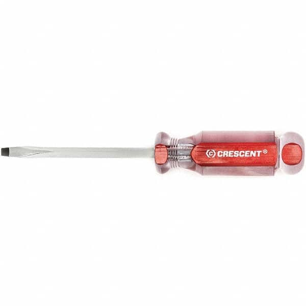 Crescent - Slotted Screwdrivers Tool Type: Screwdriver Overall Length Range: 7" - 9.9" - Eagle Tool & Supply