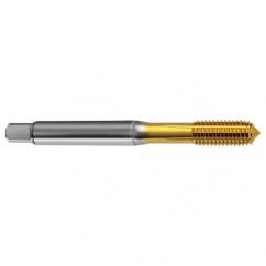 10-32 Dia. - 2BX - 4 FL - Cobalt Semi-Bott Tap-TiN FORM-C DIN 371 - Eagle Tool & Supply