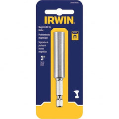 Irwin - Power & Impact Screwdriver Bits & Holders Bit Type: Magnetic Bit Holder Hex Size (Inch): 1/4 - Eagle Tool & Supply
