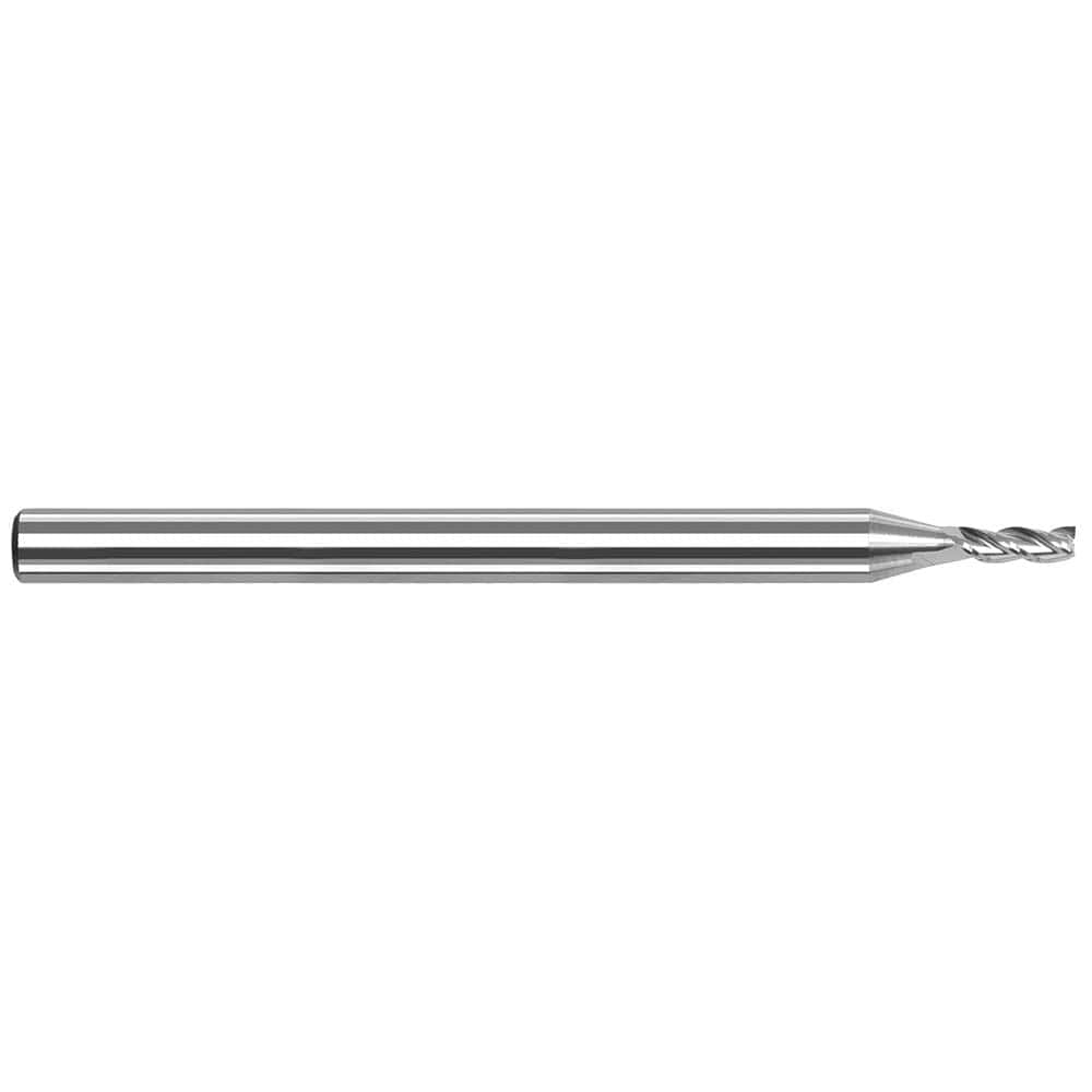 Harvey Tool - Square End Mills Mill Diameter (mm): 1.20 Mill Diameter (Inch): 3/64 - Eagle Tool & Supply