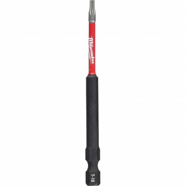 Milwaukee Tool - 1/4" Hex T10 Torx Impact Ready Bit - Eagle Tool & Supply