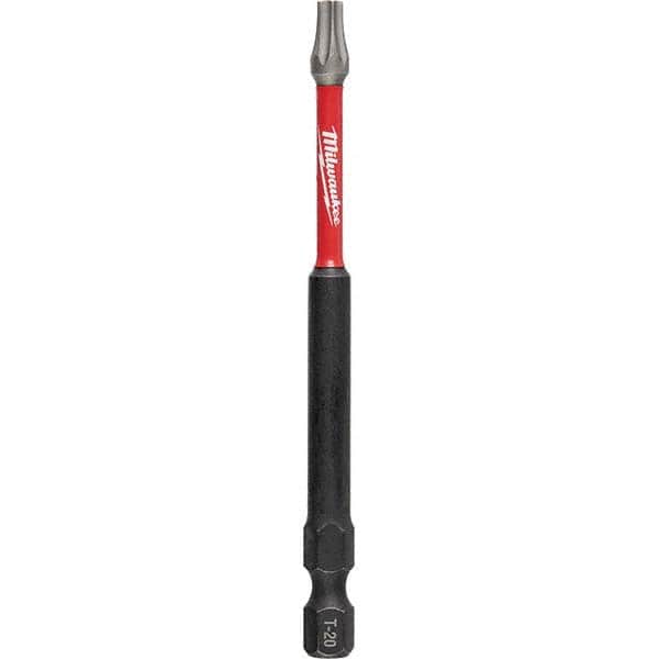 Milwaukee Tool - 1/4" Hex T20 Torx Impact Ready Bit - Eagle Tool & Supply