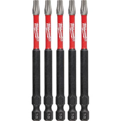 Milwaukee Tool - 1/4" Hex T25 Torx Impact Ready Bit - Eagle Tool & Supply