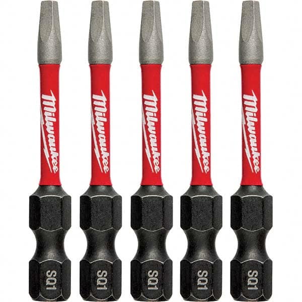 Milwaukee Tool - 1/4" Hex #1 Square Impact Ready Bit - Eagle Tool & Supply