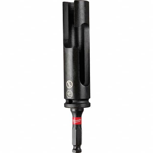Milwaukee Tool - 7/16" Hex Lineman's Utility Socket for Standard Hex/Socket Screws - Eagle Tool & Supply