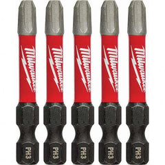Milwaukee Tool - 1/4" Hex #3 Phillips Impact Ready Bit - Eagle Tool & Supply