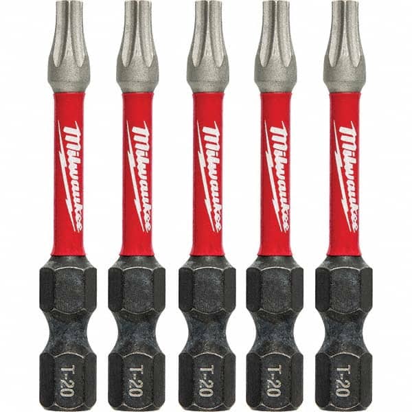 Milwaukee Tool - 1/4" Hex T20 Torx Impact Ready Bit - Eagle Tool & Supply