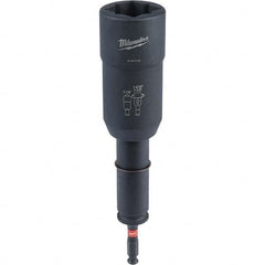 Milwaukee Tool - 7/16" Hex 1/2" Lineman's Utility Socket for Standard Hex/Socket Screws - Eagle Tool & Supply