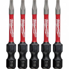 Milwaukee Tool - 1/4" Hex T10 Torx Impact Ready Bit - Eagle Tool & Supply