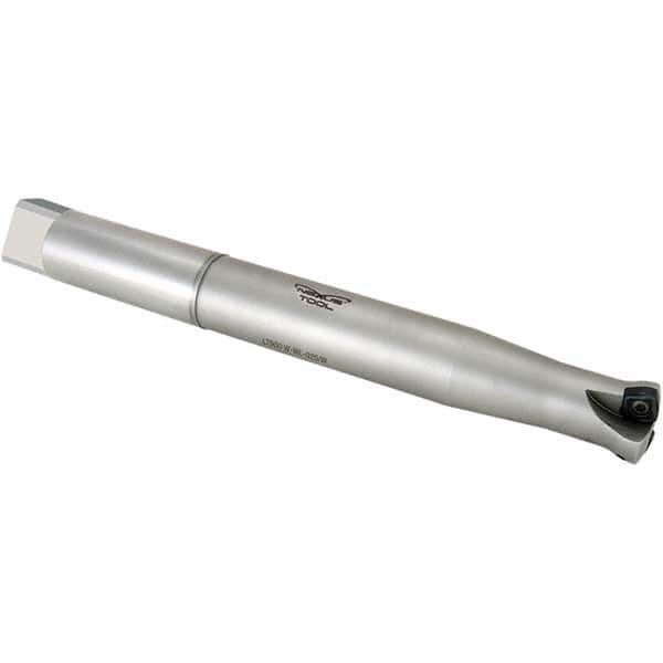 Techniks - Indexable High-Feed End Mills Cutting Diameter (Decimal Inch): 1.25 Maximum Depth of Cut (Decimal Inch): 5.0000 - Eagle Tool & Supply